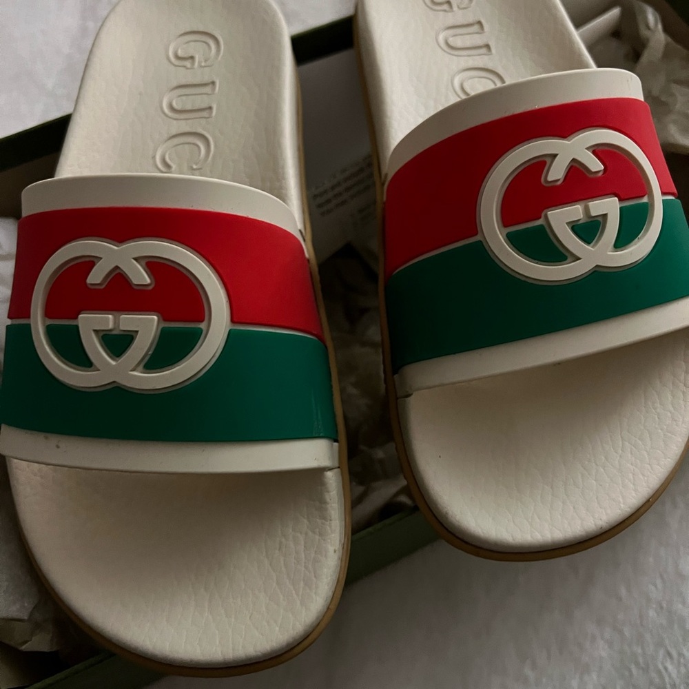 Authentic Gucci slides new